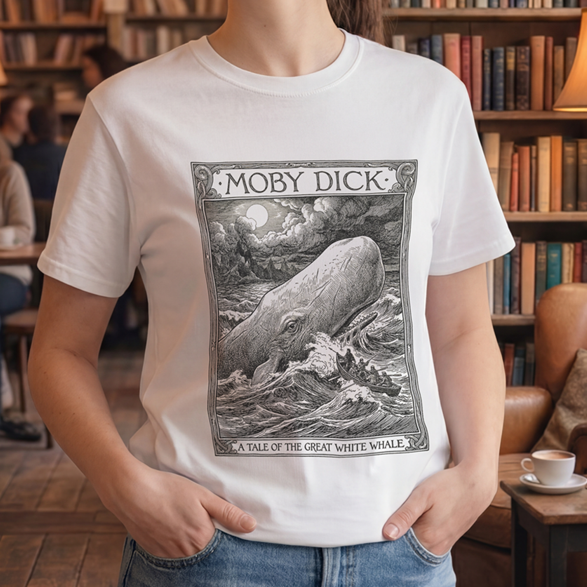 Moby Dick - Classic Literature Tee